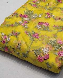 Tissu de broderie multi-usage de qualité supérieure pour femmes, tissu de créateur pour la mode, tissu de broderie pour tenues de soirée, tissu de luxe - Product Image 5