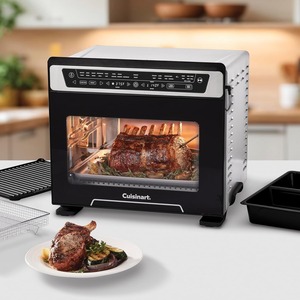 Horno Freidora de Aire Digital Extra Grande con Bandeja 2 en 1 de 9x13 pulgadas, para freír 4 lb de alitas, cocinar una pavo de 13 lb o pollo de 5+ lb - Product Image 1