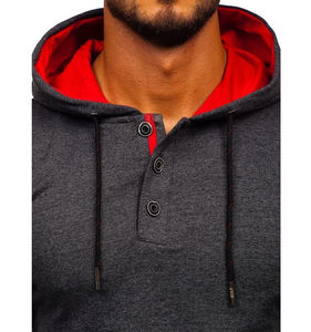 Sudaderas con Capucha para Hombre, Estilo Nuevo, Casuales, Básicas, de Moda, Mezcla de Algodón, Diseño Personalizado, Sudaderas con Capucha para Hombre de Tendencia desde Pakistán - Product Image 3