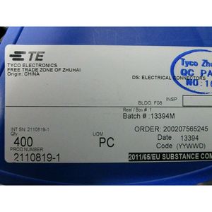 1 ล็อต จำนวน 400 ชิ้น Tyco Electronics 2110819-1 Conn QSFP+ - อุปกรณ์และชิ้นส่วนเซมิคอนดักเตอร์มือสองระดับโลกที่เชื่อถือได้ - Product Image 3