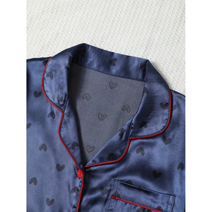 Ensemble de pyjama décontracté pour femmes, doux et confortable, pour la maison, la détente et un meilleur sommeil, production en série - Product Image 5