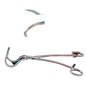 Abrazadera de coartación Mordazas Vástagos en ángulo Mordazas rectas Excelente calidad HECHO POR ALEMANES ACERO LISTO POR MAQNSCO - Product Image 1