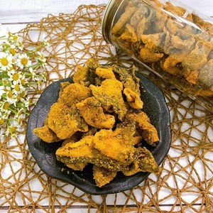 เอ็กซ์แพด ขนมขบเคี้ยวหนังปลาแซลมอนทอดกรอบ รสไข่ บรรจุในถ้วย - Product Image 4