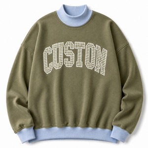 Sudadera Casual para Mujer al por Mayor, Oversize, Holgada, de Manga Larga, con Cuello Simulado, Top Moderno de Moda Urbana - Product Image 6