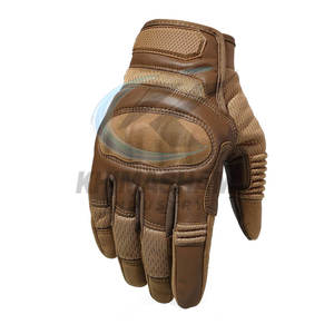 ถุงมือมอเตอร์ไซค์หนังคุณภาพสูงสำหรับกิจกรรมกลางแจ้ง ระบายอากาศได้ดี กันลื่น สายรัดข้อมือปรับได้ ปลอดภัยสำหรับการแข่งขัน รองรับหน้าจอสัมผัส - Product Image 2