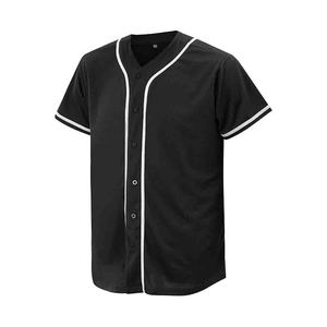 Camiseta de Béisbol Personalizada para Hombre, Transpirable, Estilo Hip Hop, Camiseta de Béisbol en Blanco para Equipos - Product Image 1