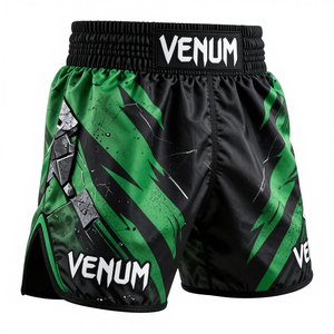 Durable Lightweight Hot Sale Muay Thai MMA Fight <b>Shorts</b> Stretchy <b>Grappling</b> Spandex Polyester Quick Dry Venum Boxing <b>Shorts</b> - Product Image 4