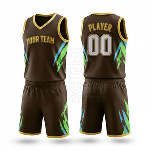 Uniformes de Baloncesto Personalizados con Serigrafía de Alta Calidad, Conjuntos sin Mangas Ligeros, 100% Poliéster Transpirable - Product Image 6