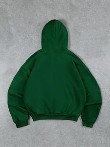 Sweat-shirts à capuche rétro à rayures latérales, personnalisables avec logo, style streetwear vintage, zippés, décontractés, en molleton de coton 400 GSM, marque privée, vente en gros - Product Image 4