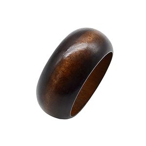 Premium Handcrafted <b>Wooden</b> Bangle Set 3 Featuring Chunky <b>Wooden</b> Bracelets with Hand Carved Inlay-Craft Emporium Exports - Product Image 1
