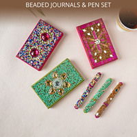 Indische Hersteller handgemachtes Leder tagebuch Journal Indisches Handwerk Notizbuch mit Stift bindungs seil Souvenir Geschenk aus Indien