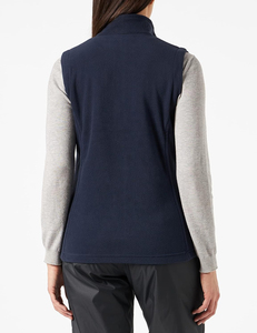 Chaleco Unisex de Alta Calidad, Color Crema, Forro Polar, Resistente al Viento, Cierre de Cremallera, Cuello Alto, Informal, con Bolsillos, para Otoño - Product Image 6