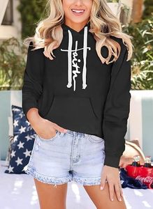Sudadera con Capucha de Anime Personalizada con Bordado y Estampado, Sin Cordones, para Mujer, 480 g/m², Forro Polar Sherpa, MOQ Bajo - Product Image 4