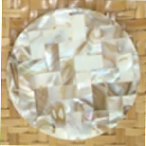 Vaisselle en verre mosaïque et dessous de plat motif mosaïque, taille 10 cm - Product Image 2