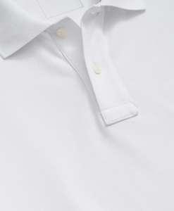 Chemises polo de golf unies en gros, impression personnalisée, tissu piqué 100% coton, séchage rapide, manches courtes, t-shirt polo sport pour hommes - Product Image 3