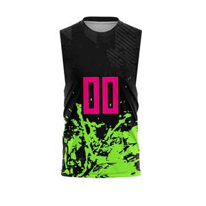 Uniforme de football américain personnalisé OEM, imprimé par transfert thermique, respirant, à séchage rapide, compression, grande taille, avec votre nom - Product Image 2