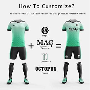 ชุดกีฬาฟุตบอลแบบสั่งทำพิเศษสำหรับการแข่งขัน ชุดเสื้อและกางเกงขาสั้นคุณภาพสูงสำหรับนักกีฬา ผู้ส่งออกเสื้อผ้าระดับพรีเมียม - Product Image 2