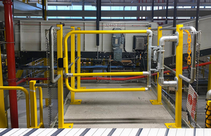Porte de sécurité industrielle réglable avec ressort à fermeture automatique, fabricant vietnamien, certifié ISO Sedex, qualité professionnelle, en promotion - Product Image 5