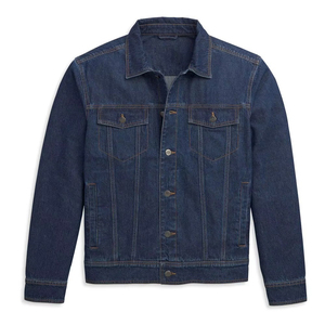 Winter Wear Quick Dry <b>Men's</b> <b>Denim</b> <b>Jacket</b> 100% Cotton Casual Design Windproof Breathable <b>Denim</b> <b>Jacket</b> for Online Sale - Product Image 4