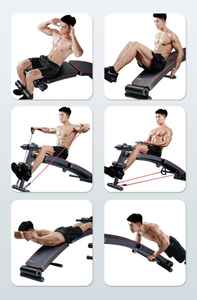 Balón de Ejercicio Plegable Rouser Fitness para Uso Comercial, con Material de Acero y PU, Multifuncional, Ajustable, Unisex - Product Image 4