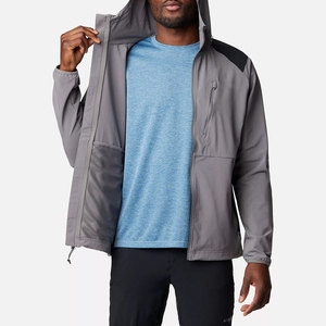 Veste Softshell Homme Haute Qualité en Tissu Toile Automne Hiver, Logo Personnalisé, Design Avant, Nouvelle Conception Cousue, Respirante et Coupe-Vent - Product Image 4
