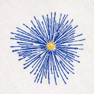 Serviette de table en coton brodé de qualité supérieure, réutilisable, en tissu doux, pour les dîners, les événements, la cuisine, les restaurants et l'usage domestique - Product Image 5