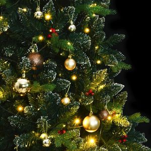 Albero di natale artificiale incernierato con 300 e palla Set 70.9 \ "decorazioni Festive - Product Image 2