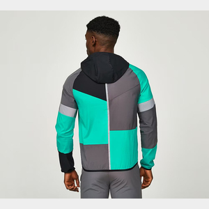 Chaqueta Deportiva Impermeable y Cortavientos para Hombre, Personalizable, Ligera y Transpirable, con Capucha, 100% Poliéster, para Invierno, Venta al Por Mayor - Product Image 3