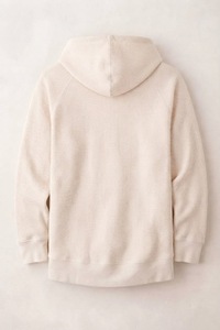 Sudadera con Capucha Premium 100% Algodón Orgánico para Hombre, Estilo Casual, Color Sólido, Streetwear, Logotipo Personalizado, Sudadera de Invierno Transpirable de Secado Rápido, 350g - Product Image 2