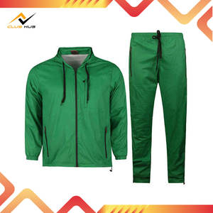 Conjunto Deportivo de Dos Piezas para Hombre, Chaqueta y Pantalones de Nailon con Cintura Elástica para Entrenamiento al Aire Libre - Product Image 4