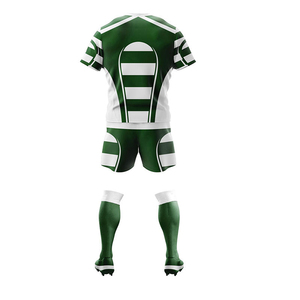 Uniforme de rugby résistant aux rayures, équipement de match robuste, uniforme de rugby hautement extensible, jersey à séchage rapide avec impression par sublimation - Product Image 2