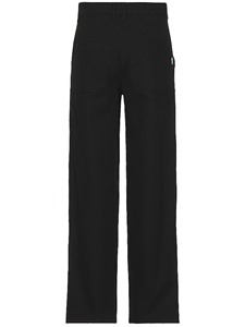 <span class=keywords><strong>Pantaloni</strong></span> casual da donna <span class=keywords><strong>neri</strong></span> <span class=keywords><strong>a</strong></span> <span class=keywords><strong>vita</strong></span> <span class=keywords><strong>alta</strong></span> e gamba dritta <span class=keywords><strong>con</strong></span> tasche e chiusura <span class=keywords><strong>a</strong></span> <span class=keywords><strong>bottoni</strong></span> - Product Image 1