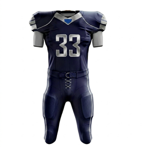 Équipement d'entraînement de football américain en cuir PU, taille officielle américaine, manches courtes - Product Image 5