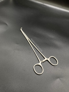 Forceps Negus 20 cm courbés en acier inoxydable, forceps chirurgicaux pour la préhension et la maintenue des tissus, les interventions ORL et la chirurgie générale - Product Image 6