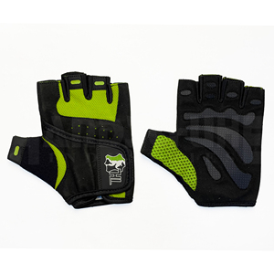 Gants de musculation professionnels Vivid Greens avec rembourrage amélioré de la paume |   Poignée antidérapante de qualité supérieure pour un équipement de musculation ultime - Product Image 1
