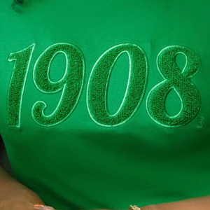 เสื้อสเวตเชิ้ตเชนิลล์สีเขียวเข้ม รุ่น 1908 สำหรับผู้หญิง แขนยาว คอกลม ผ้าฟลีซ สวมใส่สบายๆ แฟชั่นเสื้อผ้าลำลอง - Product Image 2