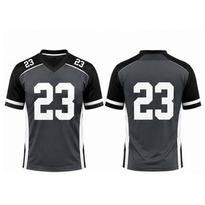 เสื้อเจอร์ซีย์กีฬาอเมริกันฟุตบอล แขนสั้น สำหรับทีม ออกแบบเองได้ ขายส่ง - Product Image 1
