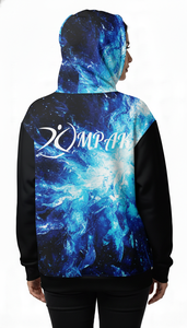 Sweat à capuche unisexe surdimensionné haut de gamme pour l'hiver avec impression par sublimation brodée pour les lignes de vêtements streetwear premium - Product Image 3