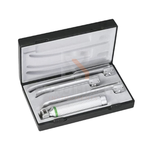 Set Ortopédico Miller de Fibra Óptica para Adultos, Instrumento de Intubación LED de Acero Inoxidable Alemán, CE ISO 13485, Quirúrgico, Hospitalario - Product Image 3