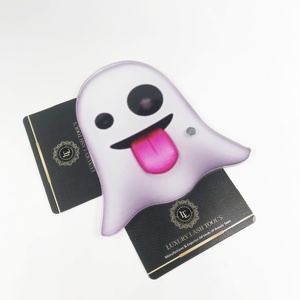 Placa de pestañas acrílica transparente de alta calidad para Halloween, Etiqueta Privada, precio al por mayor, extensión de pestañas, azulejo líquido sostenible - Product Image 2