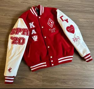 Chaquetas Varsity Personalizadas con Bordado para Hombre, Chaqueta Letterman Premium con Mangas de Cuero, Chaqueta Bomber Estilo Urbano al por Mayor - Product Image 2