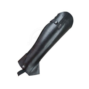 Conception unique, matériau durable, chaps équestres en demi-cuir, taille plus, service OEM personnalisé, chaps en demi-cuir - Product Image 6