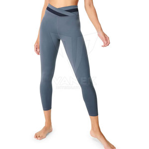 Leggings pour femmes, taille haute, extensibles, confortables, coupe ajustée, yoga, gym, vêtements décontractés, vêtements de sport, adaptés aux activités quotidiennes, couleur unie - Product Image 3