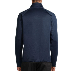 Soft Durable Anti-Wrinkle Plain Dyed Casual Athletic Wear High Quality Premium Men's Winter Half <b>Zipper</b> <b>Sweatshirt</b> Wool/Cotton - Product Image 2