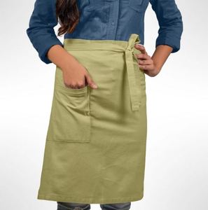 Hot Selling Kitchen <b>Apron</b> with Front Pocket <b>Chef</b> <b>Apron</b> for Home Kitchen Usage At Affordable Price From india Export - Product Image 2