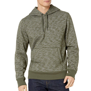 Casual Men's Winter Fleece Hoodie Pullover <b>Sweatshirt</b> Thick Hooded Custom Design with Pocket Plain Dyed Fashion Style - Product Image 3