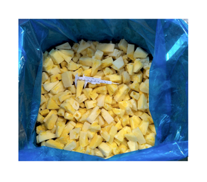 สับปะรดแช่แข็งแท้ เนื้อสัมผัสธรรมชาติ ขนมผลไม้ จำหน่ายส่งสำหรับตลาดต่างประเทศ ระดับมืออาชีพ - Product Image 1