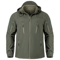 Veste bomber softshell imperméable coupe-vent à capuche et fermeture éclair pour unisexe