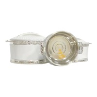 Casserole moderne à double paroi isolée en plastique ABS avec réservoir intérieur en acier inoxydable pour la conservation des aliments