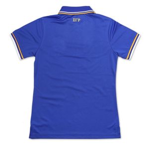 เสื้อโปโล Sigma Gamma Rho แขนสั้น เสื้อผ้าลำลองแบบสปอร์ต เสื้อคอปก ระบายอากาศได้ดี ชุดทีมแบบกำหนดเอง เสื้อยูนิฟอร์ม OEM ODM - Product Image 2
